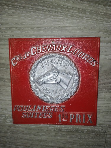 Plaque agricole concours - plaque, de