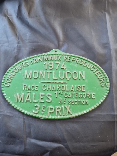 Plaque concours agricole - concours,
