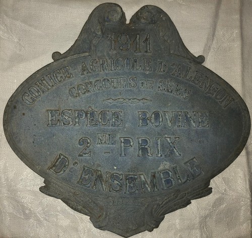 Plaque 2eme prix - 2eme, 1911