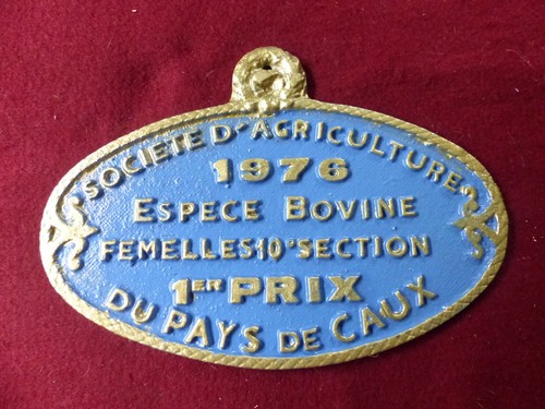 Plaque concours agricole - plaque,
