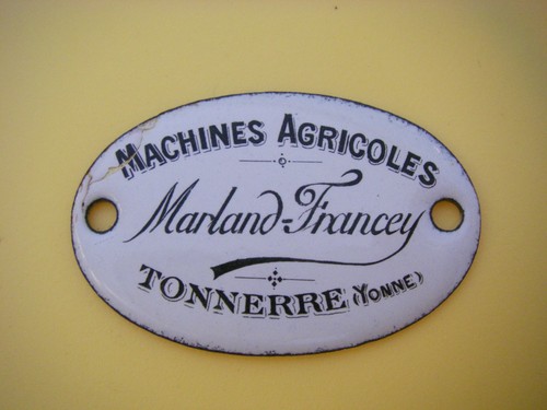 Petite plaque émaillée - petite,